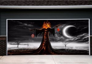 Halloween Garage Door Covers Garage Door Covers Halloween Decor Outdoor House