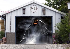 Halloween Garage Door Covers Halloween Decor Single Garage Door Covers 3d Banner