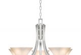 Hampton Bay Lighting Catalog Hampton Bay Nove 5 Light Brushed Nickel Chandelier Shop