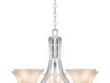 Hampton Bay Lighting Catalog Hampton Bay Nove 5 Light Brushed Nickel Chandelier Shop