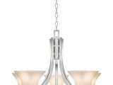 Hampton Bay Lighting Catalog Hampton Bay Nove 5 Light Brushed Nickel Chandelier Shop