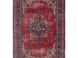 Hand Tufted Vs Hand Knotted Ecarpetgallery Hand Knotted Melis Vintage Red Wool Rug 6 3 X 9 5