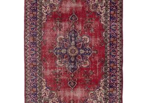 Hand Tufted Vs Hand Knotted Ecarpetgallery Hand Knotted Melis Vintage Red Wool Rug 6 3 X 9 5