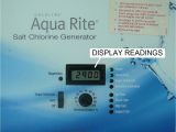 Hayward Aqua Rite Diagnostics How to Read and Adjust the Hayward Aqua Rite Scg Operational Values