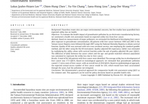 Hazardous Waste Disposal Eau Claire Wi Pdf Health Risk assessment On Residents Living with Groundwater