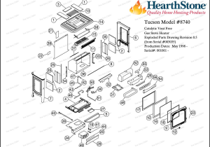 Hearthstone Wood Stove Parts Tucson Vf Model 8740 Parts 8740 the Cozy Cabin Hearthstone Parts Store