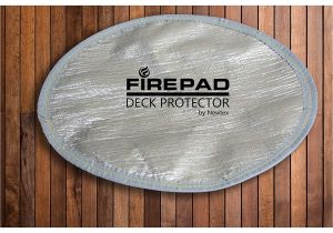 Heat Shield for Fire Pit On Deck Deck Protector Fire Pit Heat Shield Outdoor Fire Pits