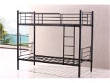 Heavy Duty Metal Bunk Bed Frames Stylish Single Sturdy Black Metal Bunk Bed Frame Heavy