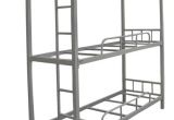 Heavy-duty Metal Bunk Beds for Adults Modern Heavy Duty Adult Steel Triple Metal Loft Bunk Beds