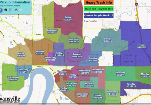 Heavy Trash Pickup Evansville Fall 2019 Map 2015 Spring Heavy Trash Pick Up Begins Monday March 30