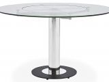 Height Adjustable Coffee Table Expandable Into Dining Table India Amazon Com Zuri Furniture Fiore Modern Round Glass Dining Table