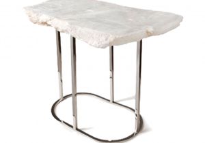 Height Adjustable Coffee Table Expandable Into Dining Table India Grady Selenite Crystal Table Contemporary Metal Stone Coffee