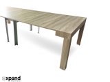 Height Adjustable Coffee Table Expandable Into Dining Table Uk Tiny Titan Transforming Kitchen Table Expand Furniture