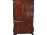Henkel Harris Furniture Used Henkel Harris Mahogany Bombe Base Bedroom Armoire Chairish