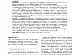 Herbst Appliance Pros and Cons Pdf A Comparison Of the Mara and the Advansync Functional