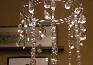 Hobby Lobby Crystals for Chandelier the Happy Homebodies Tutorial Diy Faux Crystal Chandelier