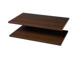 Home Depot Canada Shoe Cabinet Martha Stewart Living 24 In Espresso Shelves 2 Pack D4 the Home