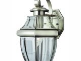 Home Depot Coach Lights Bel Air Lighting Contemporary 1 Light Brushed Nickel Coach