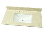 Home Depot Custom order Vanity top Home Decorators Collection 37 In W Engineered Marble Single Vanity