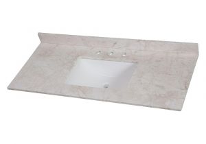 Home Depot Custom order Vanity top Home Decorators Collection 49 In W X 22 In D Stone Effects Single
