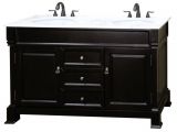 Home Depot Custom Vanity tops Bellaterra Home Cambridge Es 60 In Double Vanity In Espresso with