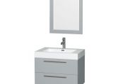 Home Depot Powder Room Vanities Wyndham Collection Amare 29 In W X 20 In D Vanity In Dove Gray