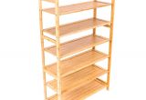 Home Depot Wire Shoe Racks Neu Home 2 Tier 8 Pair Shoe organizer In Mahogany 17081w the Home