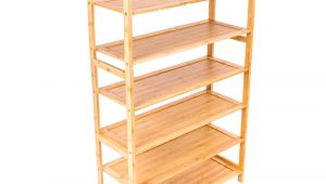 Home Depot Wire Shoe Racks Neu Home 2 Tier 8 Pair Shoe organizer In Mahogany 17081w the Home