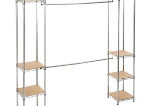 Home Depot Wire Shoe Racks Trinity 14 In D X 78 In W X 84 In H Chrome Expandable Wire Closet