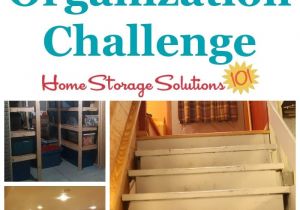 Home Storage solutions 101 52 Week Challenge Basement organization with Step by Step Instructions Pinterest