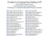 Home Storage solutions 101 Calendar 52 Weeks to An organized Home Join the Weekly Challenges Free