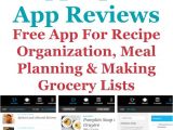 Home Storage solutions 101 organized Home Pepperplate App Review for Recipes Meal Planning Making Grocery