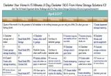 Home Storage solutions 101 Printables Free Printable April 2017 Decluttering Calendar with Daily 15 Minute