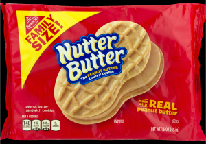 Honolulu Cookie Company Free Shipping Nutter butter Cookies Family Size 16 Oz Walmart Com