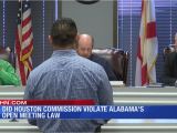 Houston County Tag Office Dothan Al Did Houston County Commission Break Open Media Law