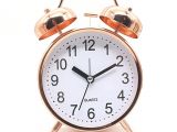 How A Battery Powered Clock Works 2019 4 Inch Rose Gold Alarm Desk Clock with Night Light Battery