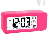 How A Battery Powered Clock Works Amazon Com Aitey Alarm Clock for Kids Talking Digital Clock with