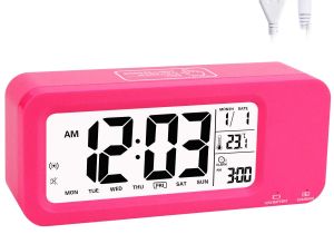 How A Battery Powered Clock Works Amazon Com Aitey Alarm Clock for Kids Talking Digital Clock with