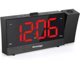 How A Battery Powered Clock Works Amazon Com Reacher Projection Alarm Clock Radio with Dual Alarm Usb