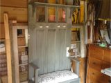 How to Build A Hall Tree From An Old Door Macgirlver A Different Bench Made From An Old Door A