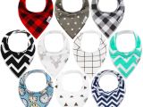 How to Check Cotton On Gift Card Balance Amazon Com 10 Pack Baby Bandana Drool Bibs for Drooling and