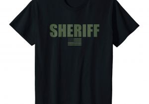 How to Check Cotton On Gift Card Balance Amazon Com Sheriff Od Green On Duty Uniform T Shirt Clothing