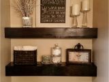 How to Decorate A Half Wall Ledge Pin by Ganna Kidd On Bath Pinterest Bathroom Floating Shelves