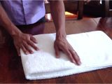 How to Fold towels Like A Hotel Fancy How to Fold A towel Like they Do at Hotels Youtube
