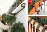 How to Hang Garland Around Front Door with Vinyl Siding How to Hang Garland Improvements Blog