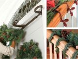 How to Hang Garland Around Front Door with Vinyl Siding How to Hang Garland Improvements Blog