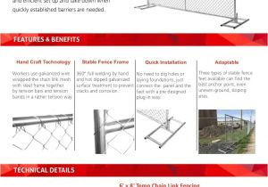 How to Install Chain Link Fence On Uneven Ground Temporary Chain Link Fence Catalog