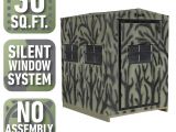 How to Lower Blinds with 3 Strings Shadow Hunter 5 Ft X 6 Ft Insulated Gun and Crossbow Hunting Blind
