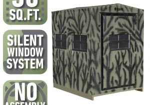 How to Lower Blinds with 3 Strings Shadow Hunter 5 Ft X 6 Ft Insulated Gun and Crossbow Hunting Blind