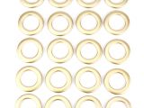 How to Lower Blinds with 3 Strings Surepromise 20 Pcs Round Shape Plastic Ring for Eyelet Curtain